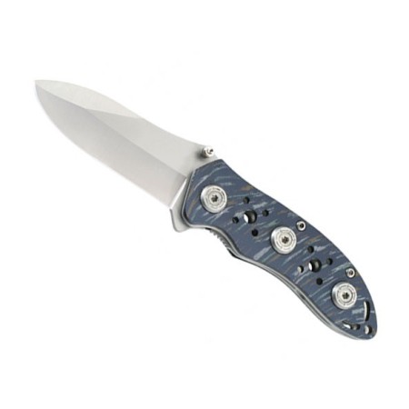 COUTEAU HERBERTZ ALU BLEU