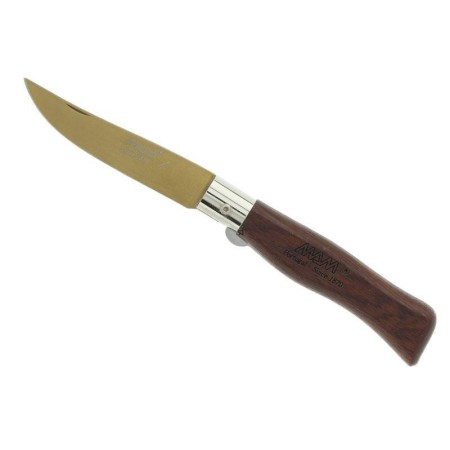 COUTEAU M.A.M. BUBINGA LAME TITANIUM BRONZE