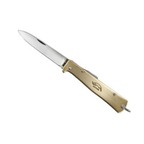 COUTEAU OTTER MERCATOR LAITON INOX - couteaux clic