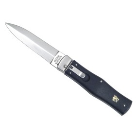 Couteau Automatique Mikov Predator noir Gaucher