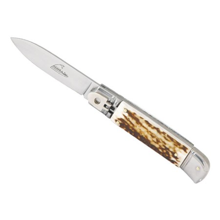 Couteau automatique retro cerf
