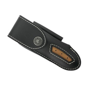 Etui en cuir noir Le Thiers
