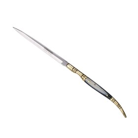 Couteau Stylet façon corne 7 cm