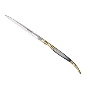Couteau Stylet façon corne 10 cm
