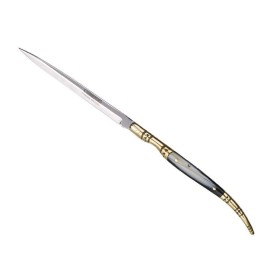 Couteau Stylet façon corne 14 cm Cudeman - couteaux clic