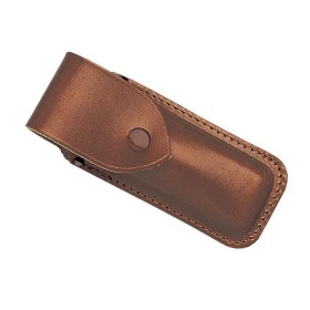 Etui cuir marron clair