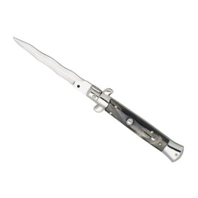 Couteau automatique corne Kriss cran d'arrêt - couteaux clic