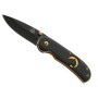 COUTEAU ALU NOIR TETE DE PUMA