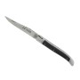 LAGUIOLE LE FIDELE EBENE 12CM INOX - couteaux clic