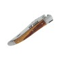 LAGUIOLE LE FIDELE BOIS DE SERPENT 12CM INOX - couteaux clic