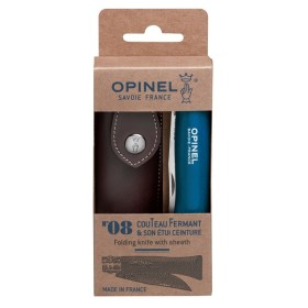 Opinel Baroudeur N°08 Bleu + étui