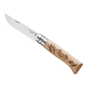 Opinel N°08 Gravure Ski