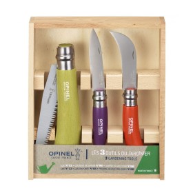 Coffret Opinel jardinier couleur