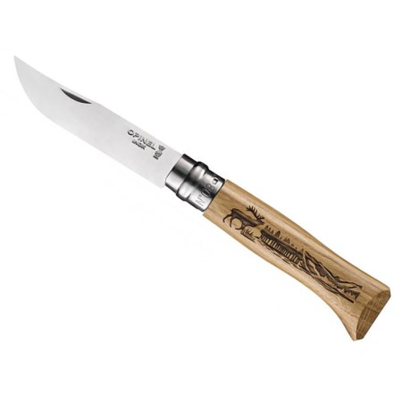 Opinel N°08 Animalia Cerf - Couteaux Clic