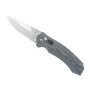 Couteau automatique Herbertz G10 marron/bleu