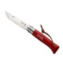 Opinel Baroudeur N°08 Rouge + Etui - Couteaux Clic