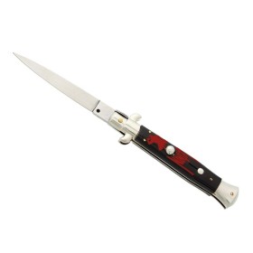 Couteau automatique Ninja Rouge 12 cm