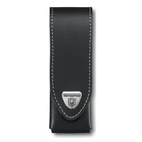 Etui Victorinox 4 à 10 pièces cuir noir - Couteaux Clic