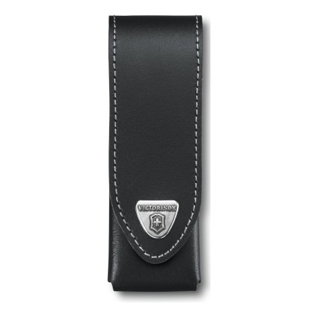 Etui Victorinox 4 à 10 pièces cuir noir - Couteaux Clic