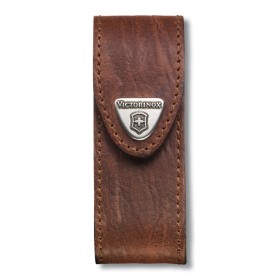 Etui Victorinox 6 à 14 pièces cuir marron