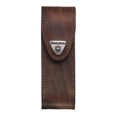 Etui Victorinox 11 pièces et plus cuir marron