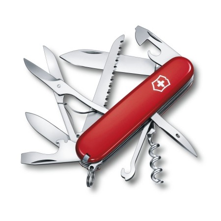 Couteau Suisse Victorinox Huntsman rouge - Couteaux Clic