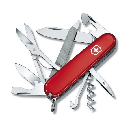 Couteau Suisse Victorinox Mountaineer rouge - Couteaux Clic