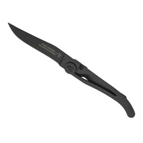 LAGUIOLE DOZORME LINER LOCK TOUT INOX NOIR