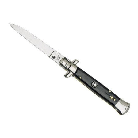 Couteau automatique à cran d'arrêt  corne 12cm - Couteaux Clic