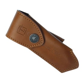 ETUI CUIR COGNAC THIERS