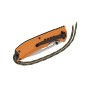 COUTEAU HERBERTZ ABS ORANGE 12CM INOX - COUTEAUX CLIC